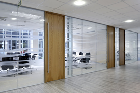 office refurbishment, office partitioning,suspended ceilings,reception refurbishment, reception design, bespoke reception furniture Mission Interior Contracts