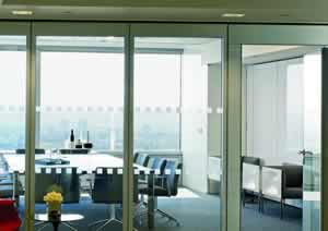 Sectional Moveable Wall, incorporating Acoustic Partition