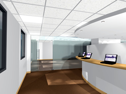 Reception Computer Rendered Visualization