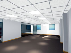 Interior Boardroom Refurbishment, Media Wall, Ceilings, Partitions by Mission Interior Contracts